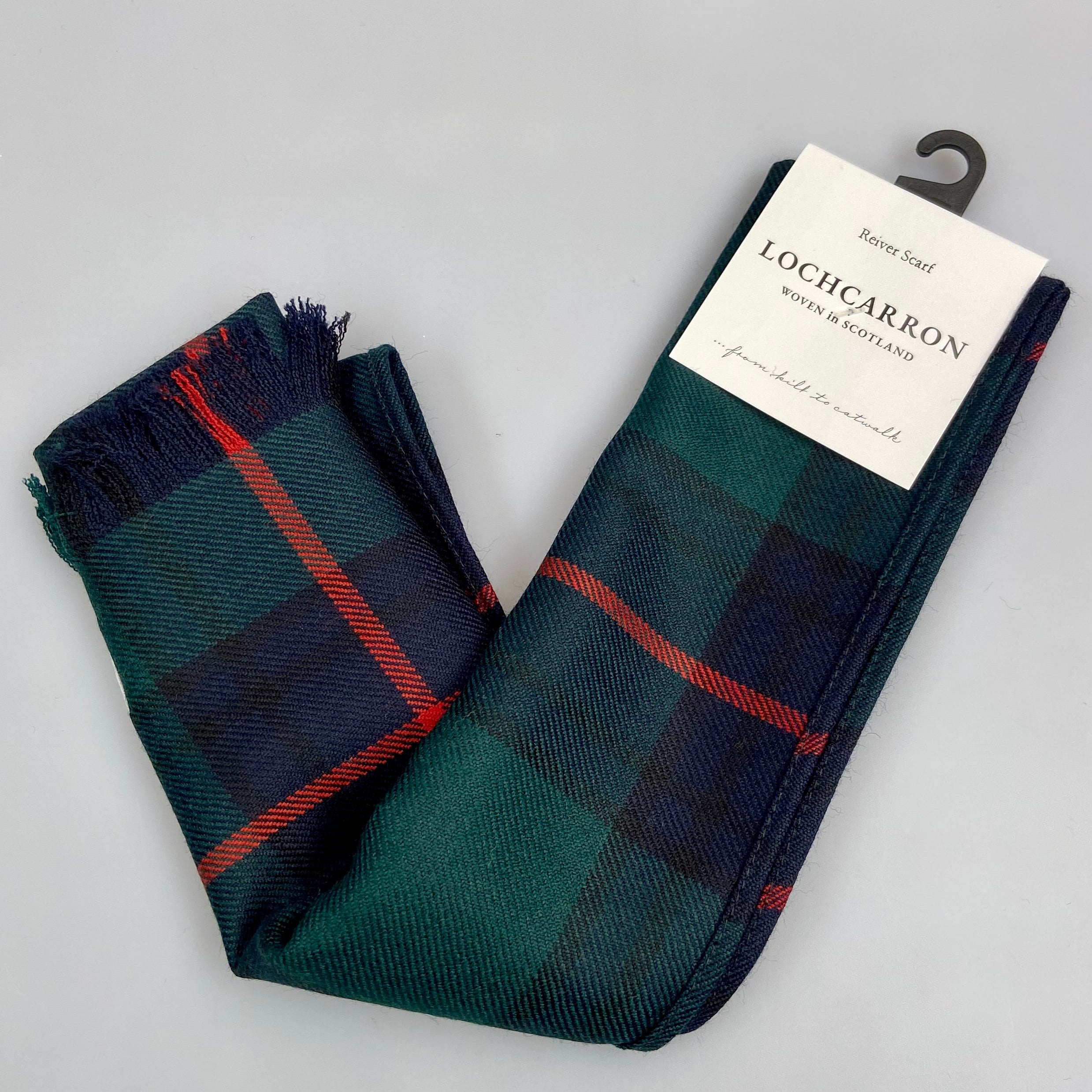 Shaw Green Modern Tartan Classic Premium Quilt