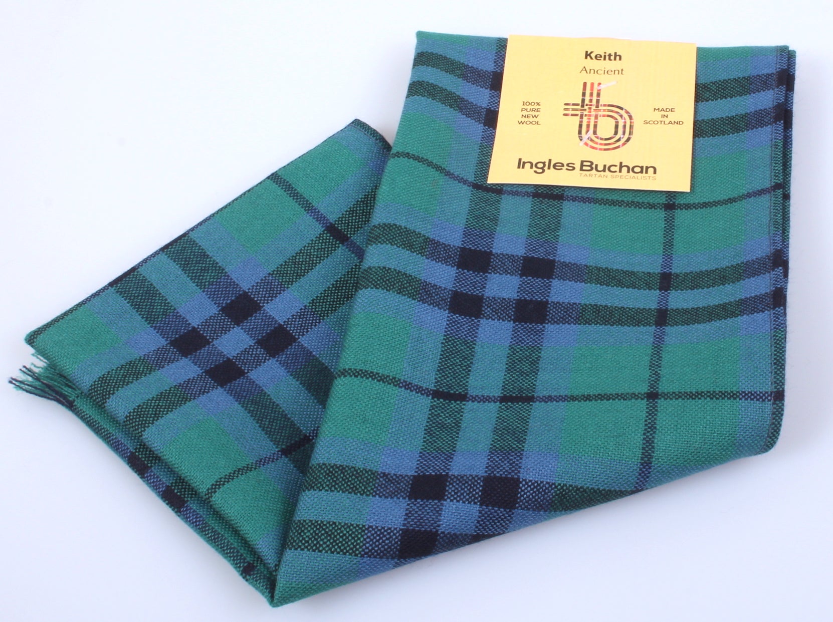 Keith Ancient Tartan Flared Skirt