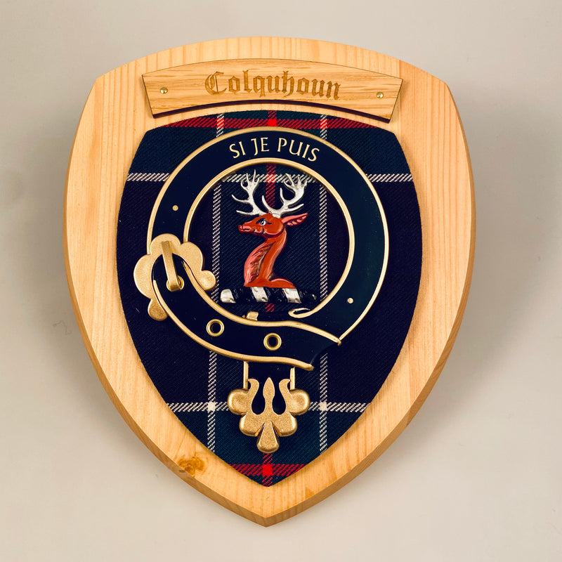 Colquhoun Colquhoun Clan Crest Plaque
