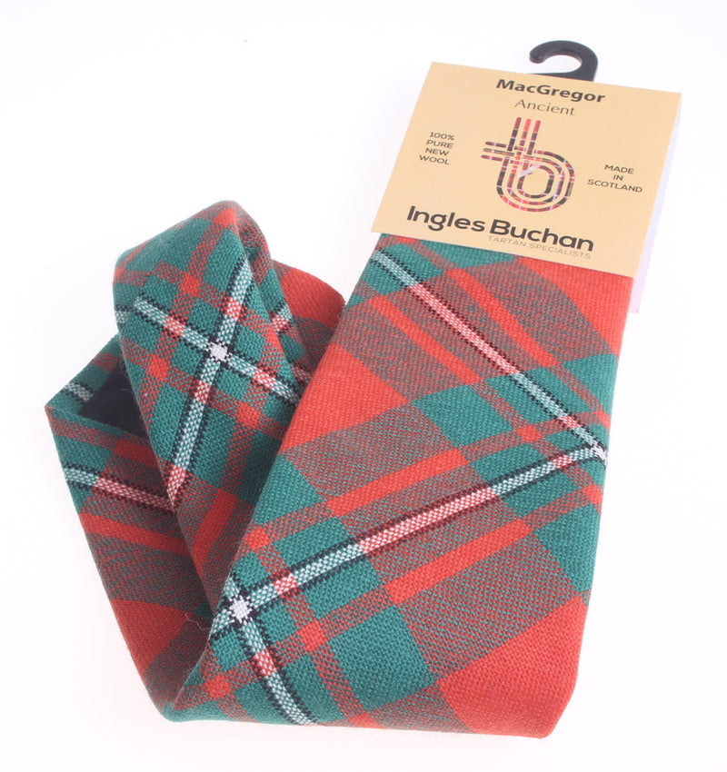 Pure Wool Tie in MacGregor Ancient Tartan