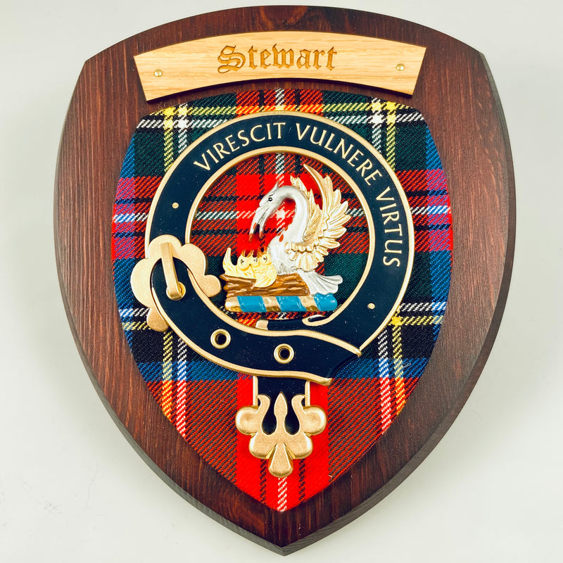 Stewart Clan Crest Plaque