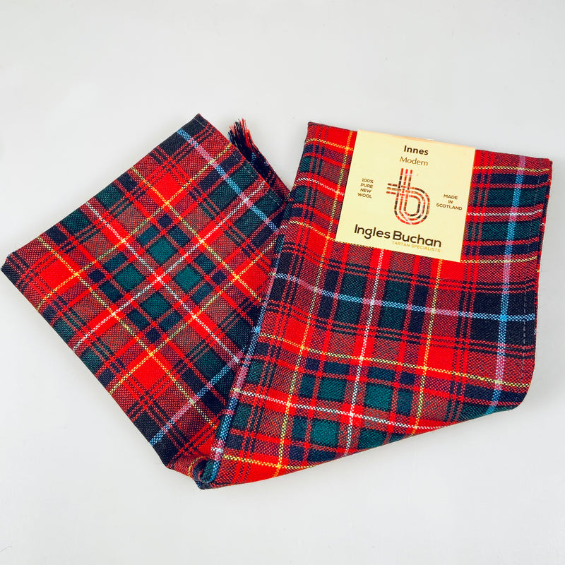 Wool Scarf in Innes Modern Tartan