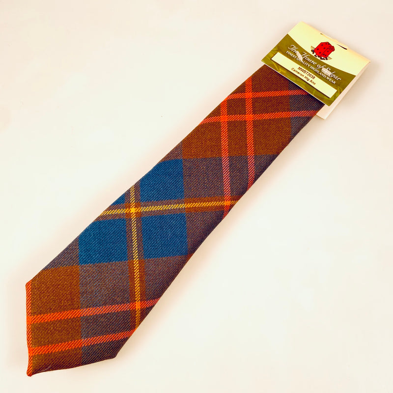 Old and Rare Tie in Cameron Hunting Ancient Tartan