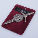 Clan Crest Pewter Kilt Pin with Campbell Crest