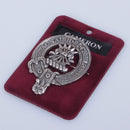 Cameron Clan Crest Badge in Pewter