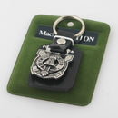 MacNaughton Clan Crest Pewter Key Fob