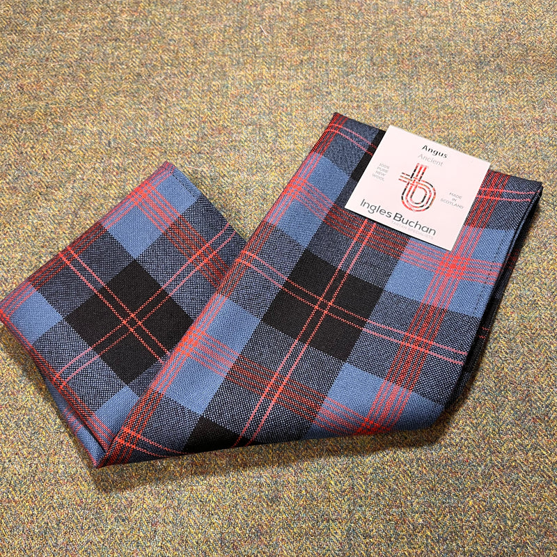 Scarf in Angus Ancient Wool Tartan