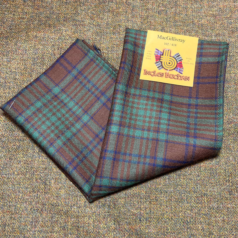 Wool Scarf in MacGillivray Hunting Ancient Tartan