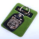 Morrison Clan Crest Pewter Key Fob