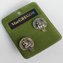 MacGregor Clan Crest Pewter Cufflinks