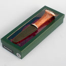 Davidson Clan Crest Stag Horn Sgian Dubh showcasing the elegant stag horn handle.