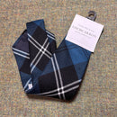 Luxury Pure Wool Tie in Ramsay Blue Tartan