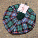 Unisex Wool Tam in Mitchell Ancient Tartan, cozy winter headwear made from high-quality worsted wool for stylish warmth.