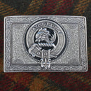 Kennedy Pewter Clan Crest Buckle For Kilt Belts