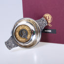 Home Clan Crest Quaich with Gold Trim