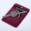 Clan Crest Pewter Kilt Pin with MacTavish Crest