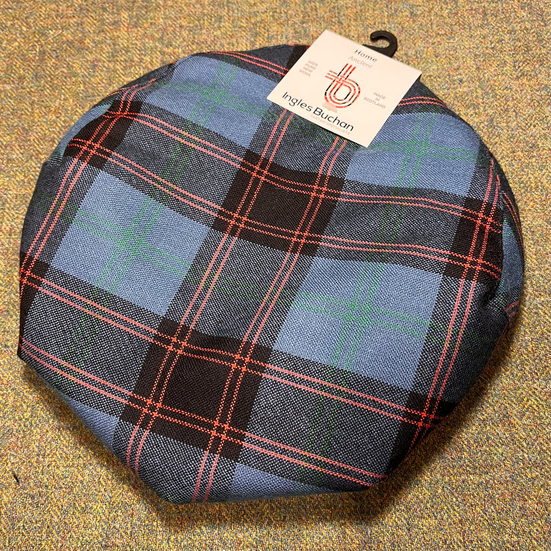 Pure Wool Golf Cap in Hume-Home Ancient Tartan