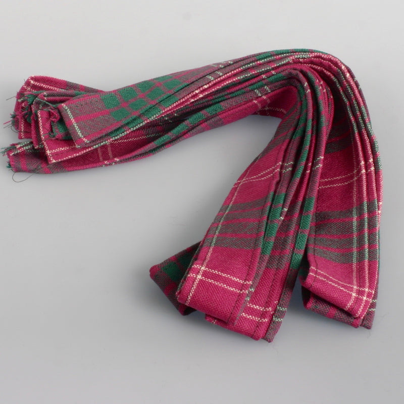 String Ribbon Wool Wool Strip Ribbon - Crawford Ancient Tartan