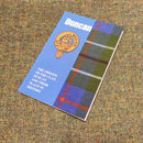 Duncan Clan Mini Book