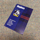 Hughes Family Mini Book showcasing family lineage and history in a compact format, perfect for on-the-go exploration of your heritage.