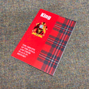 King Family Mini Book showcasing the captivating history and origins of the clan system, perfect for exploring your heritage.