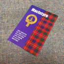 MacIntyre Clan Mini Book showcasing the rich history and origins of the clan system, perfect for history enthusiasts.