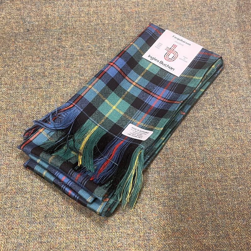 Full Length Sash in Farquharson Ancient Tartan