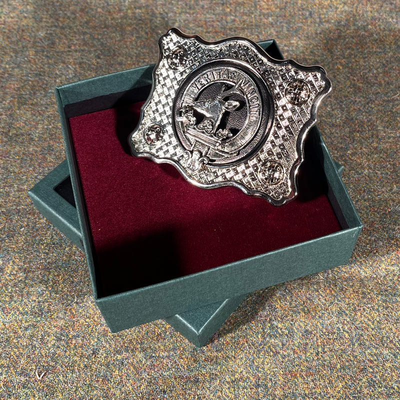 Keith Pewter Clan Crest Buckle For Kilt Belts