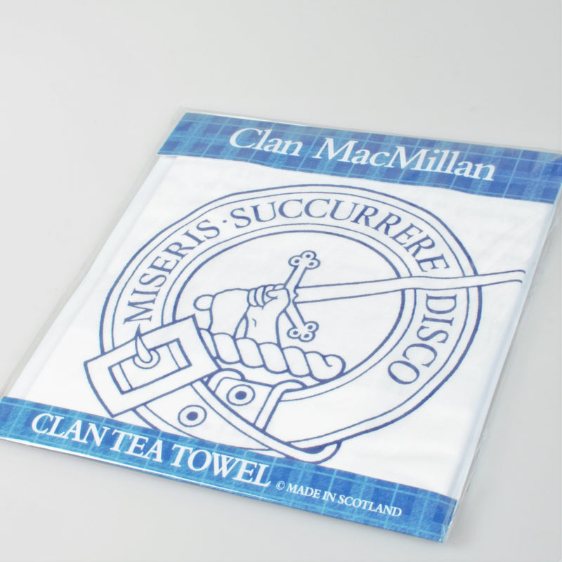 Macmillan Clan Crest Tea Towel (To Clear)