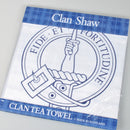 Shaw Clan Crest Tea Towel (To Clear)