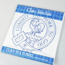 Sinclair Clan Crest Tea Towel (To Clear)