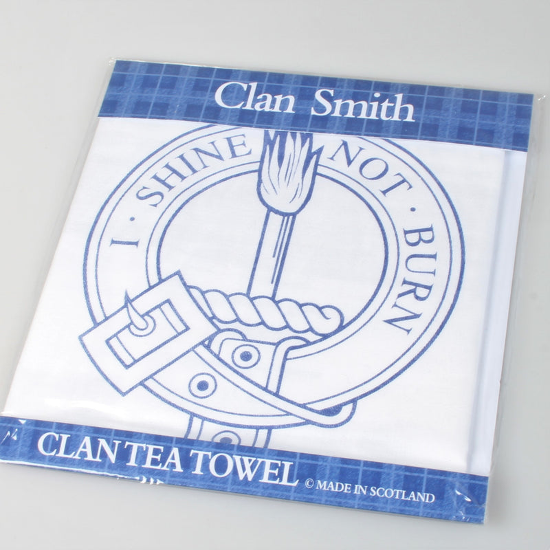 Smith Clan Crest Tea Towel (To Clear)