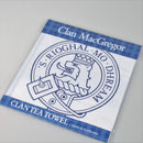 MacGregor Clan Crest Tea Towel (To Clear)