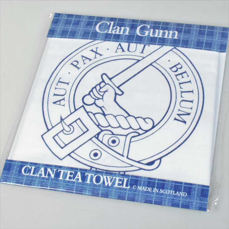 Gunn Clan Crest Tea Towel (To Clear)