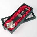 MacLellan Clan Crest Stone Top Thistle Design Sgian Dubh