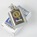 Fleming Clan Crest Nip Flask (to clear)
