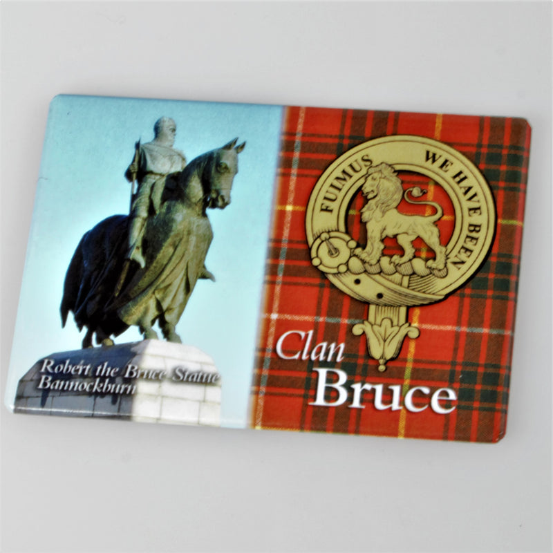 Clan Bruce Fridge Magnet