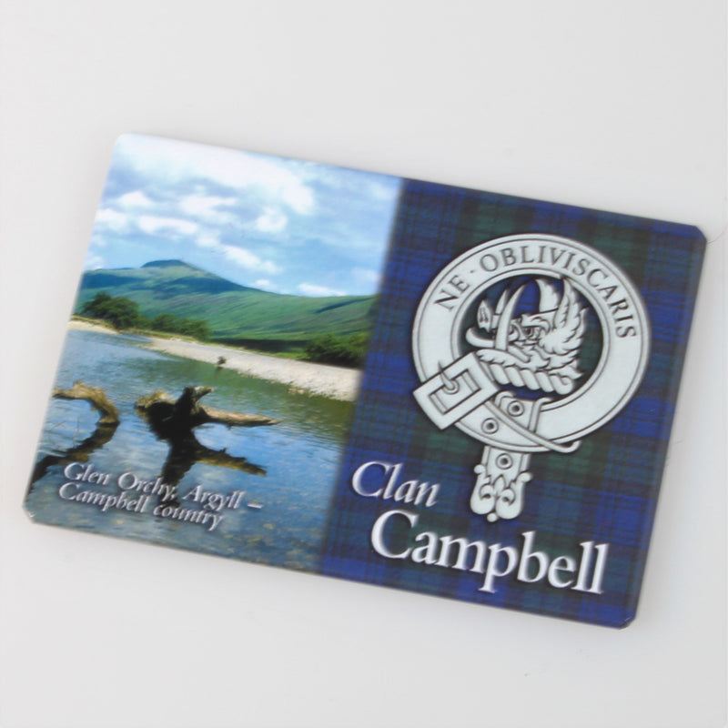 Clan Campbell Fridge Magnet