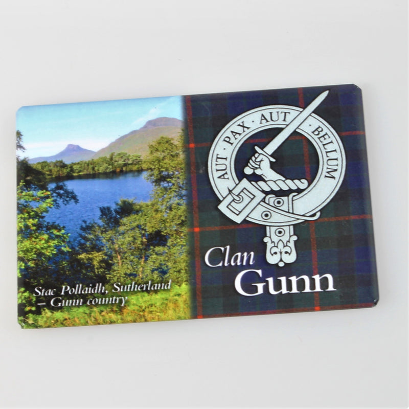 Gunn Clan Crest Fridge Magnet