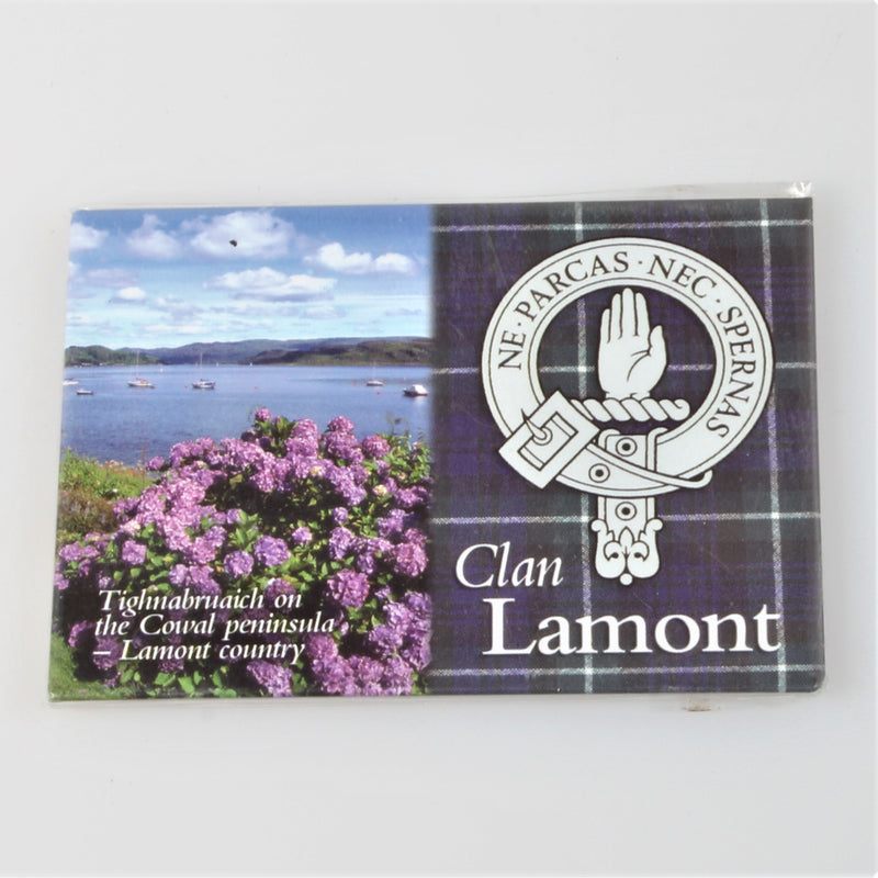Lamont Clan Crest Fridge Magnet