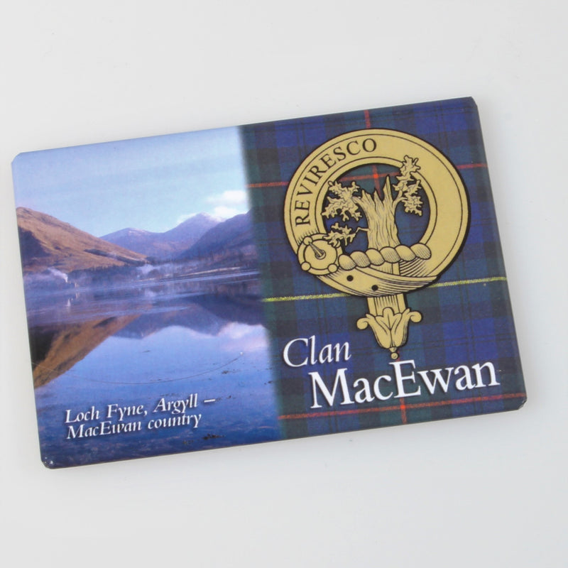 MacEwan Clan Crest Fridge Magnet