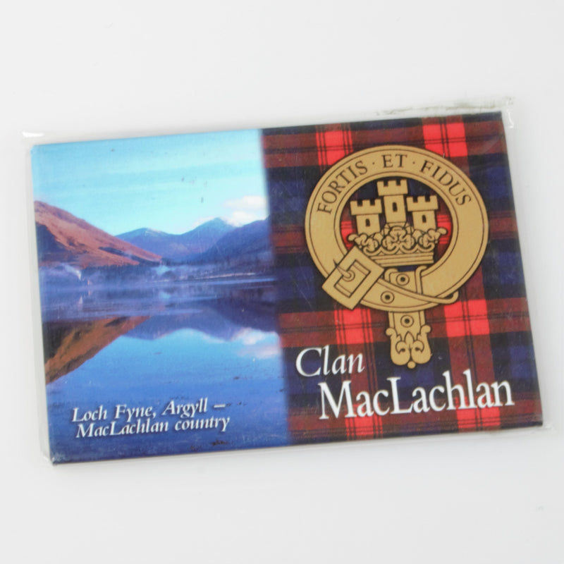MacLachlan Clan Crest Fridge Magnet