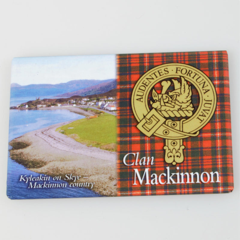 MacKinnon Clan Crest Fridge Magnet
