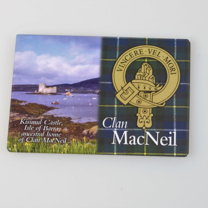MacNeil Clan Crest Fridge Magnet