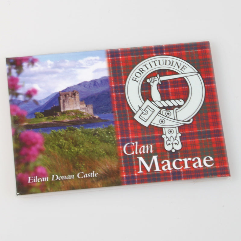 MacRae Clan Crest Fridge Magnet