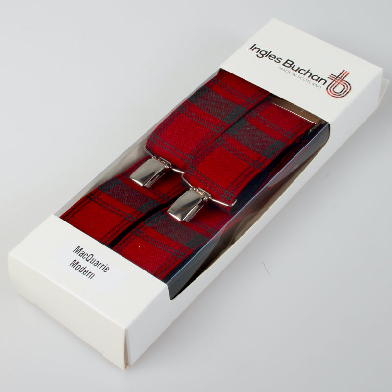 Tartan Braces (suspenders) in MacQuarrie Modern