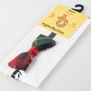 Boyd Modern Childs Size Tartan Bow Tie in 100% pure new wool, featuring a classic tartan design, perfect for formal occasions like weddings and parties.
