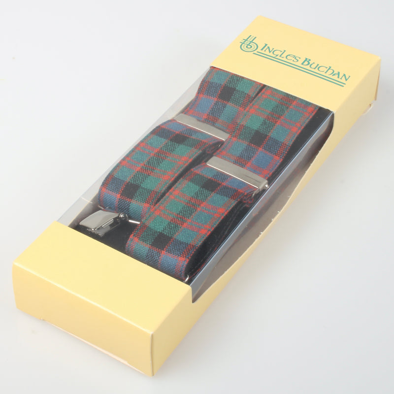 Tartan Braces (suspenders) in MacDonald Ancient