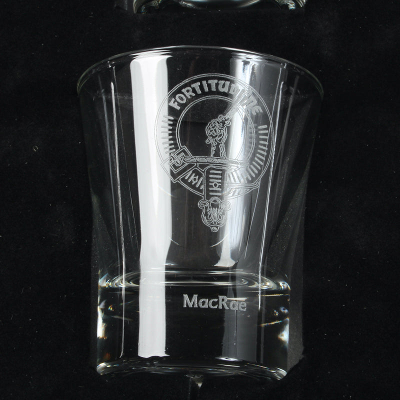 Clan Crest Dram Glass Set of 6