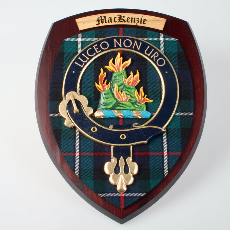 Mackenzie Clan Crest Plaque.